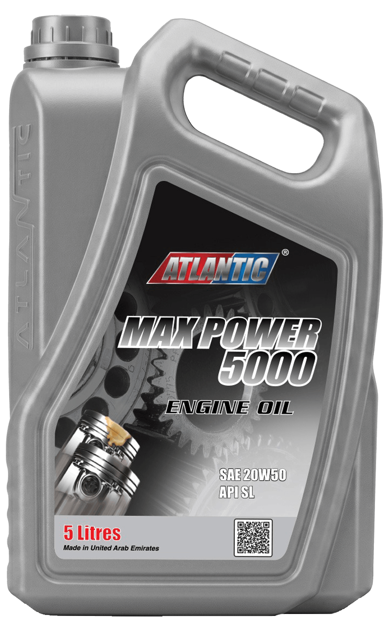Atlantic Max Power 5000 Engine Oil SAE 20W-50 API SL