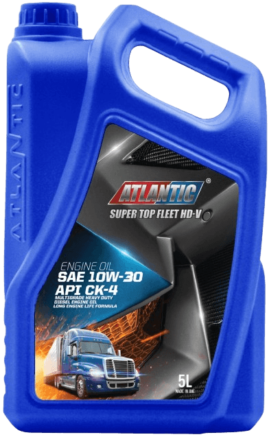 Atlantic Super Top Fleet HD-V Diesel Engine Oil SAE 10W-30 API CK-4