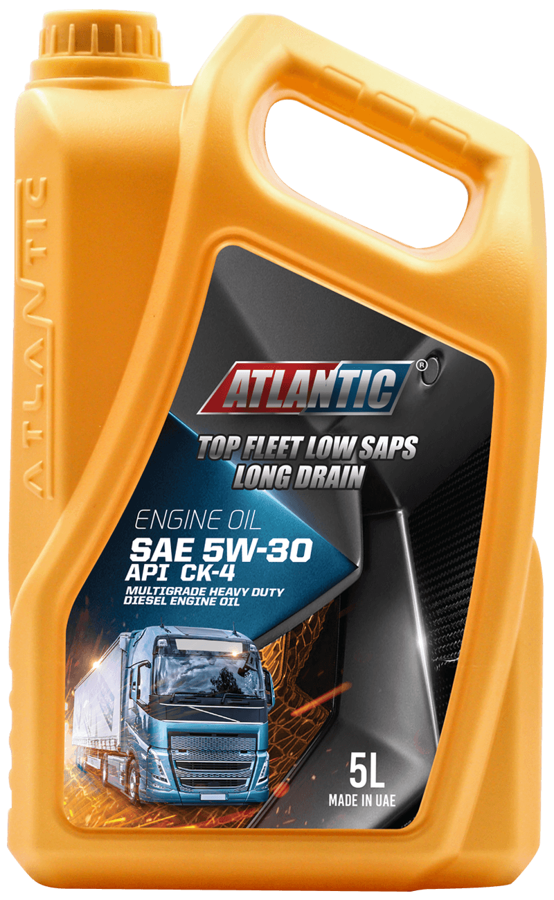 Atlantic Top Fleet SAE 5W-30 CK-4 Low Sap Long Drain Engine Oil