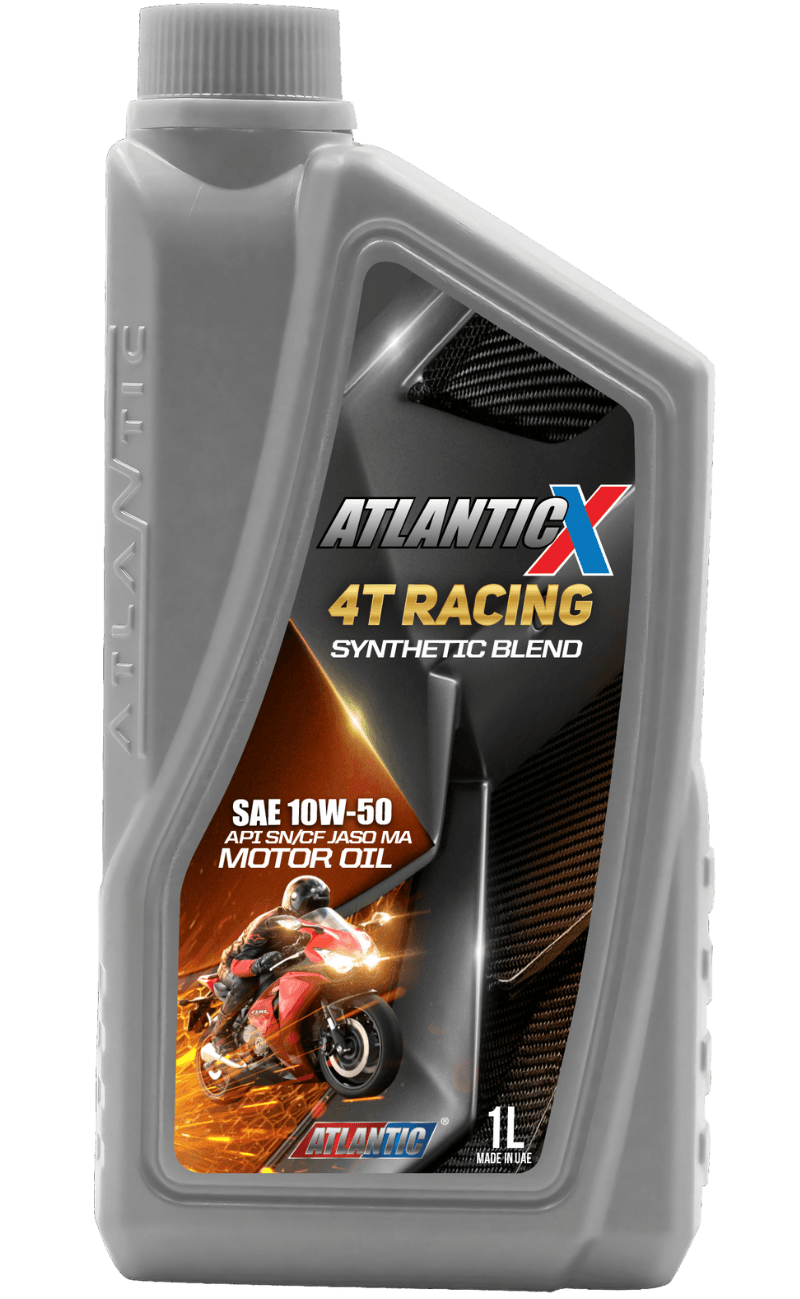 Atlantic X 4t Racing Motor Oil SAE 10W 50 API SN/CF JASO MA