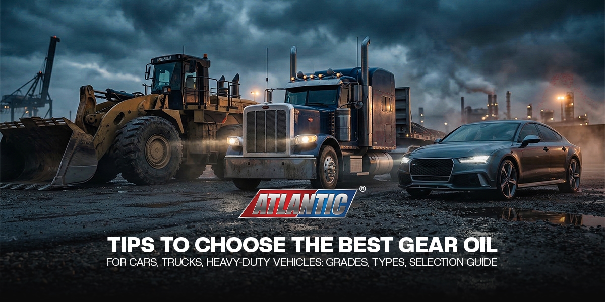 Tips to Choose the Best Gear Oil for Cars, Trucks, Heavy-Duty Vehicles: Grades, Types, Selection Guide