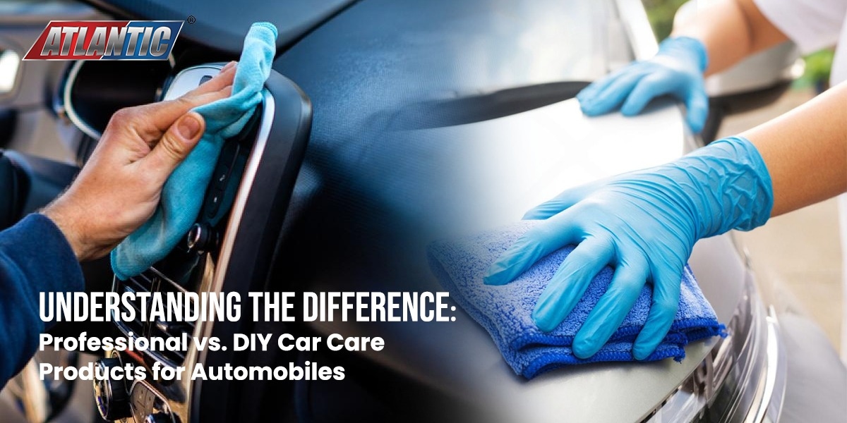 Understanding the Difference: Professional vs. DIY Car Care Products for Automobiles