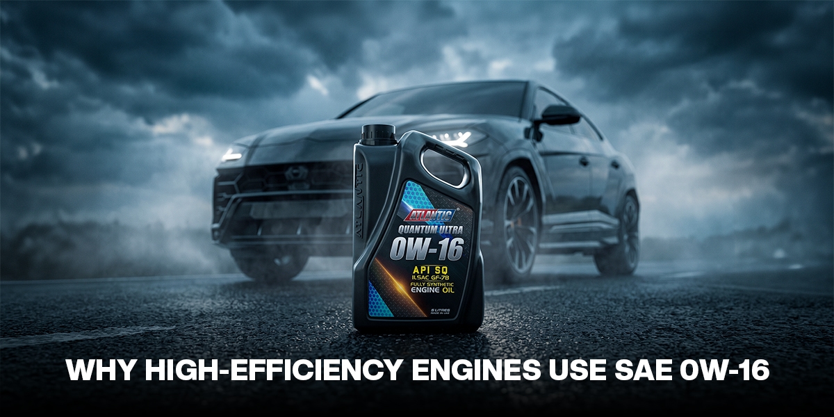 Why High-Efficiency Engines Use SAE 0W-16