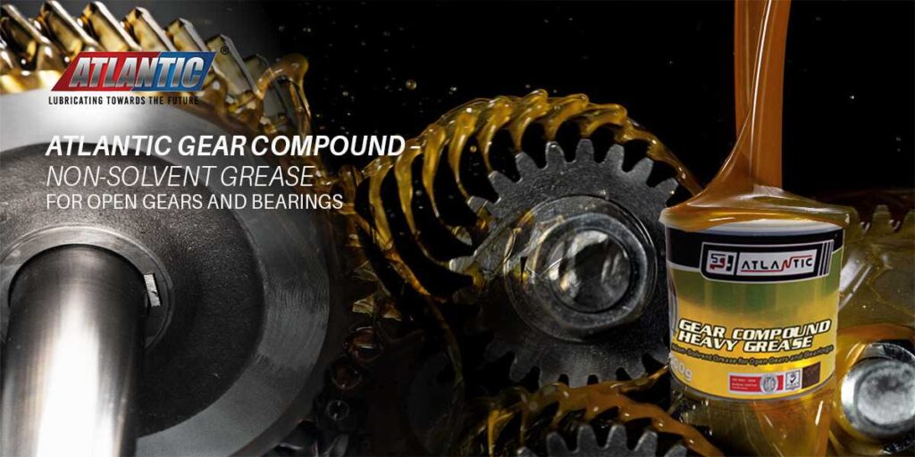 ATLANTIC GEAR COMPOUND Non Solvent Grease for Open Gears and Bearings